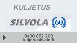 Kuljetus Silvola & Co logo
